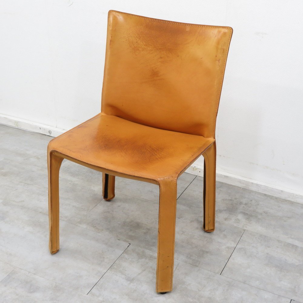 展示品 カッシーナ キャブ 総本革 レザー チェア イス 名作 モダン