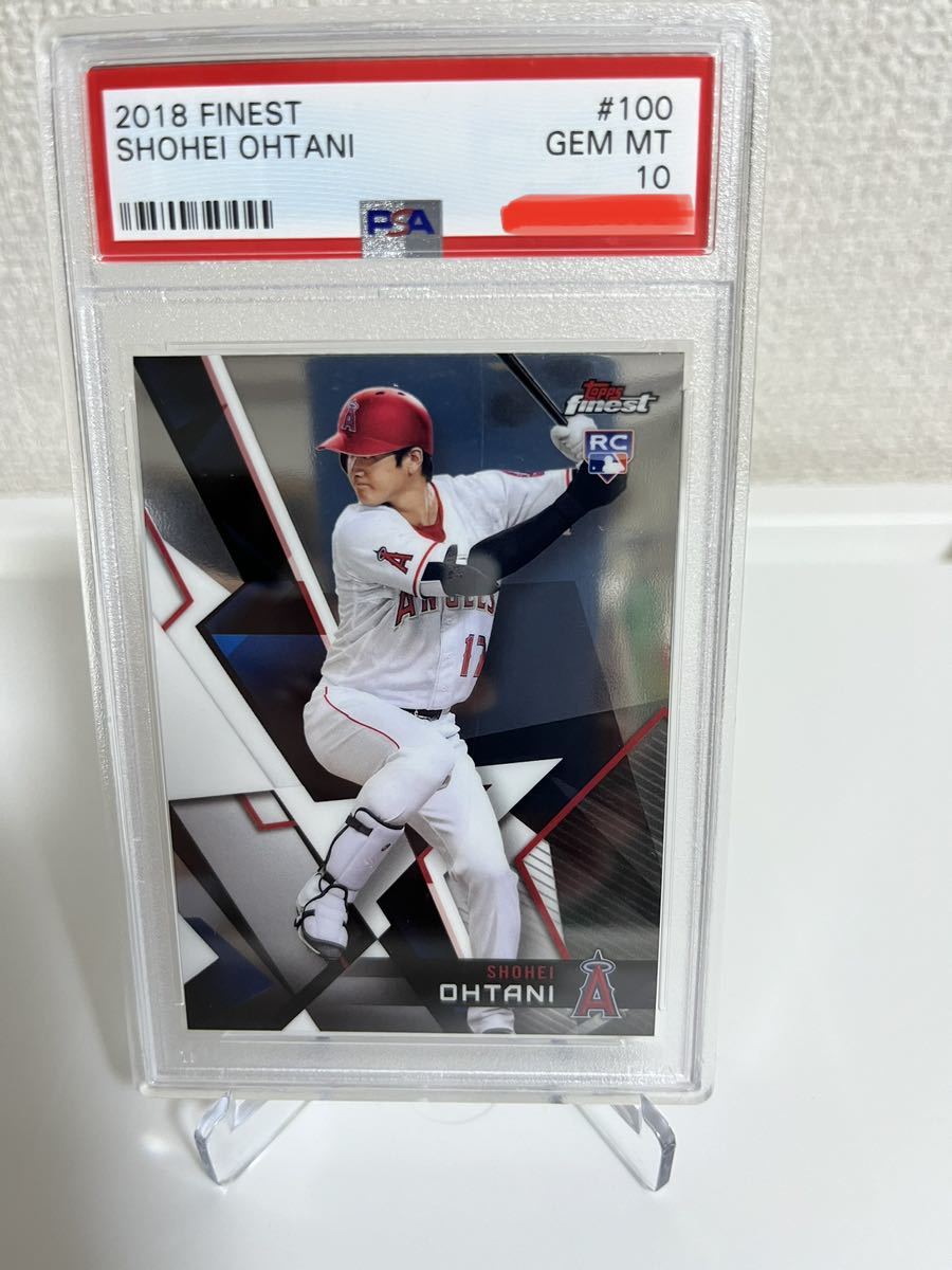 大谷翔平 2018 Topps Finest RC ルーキーカードPSA10 【公式通販】