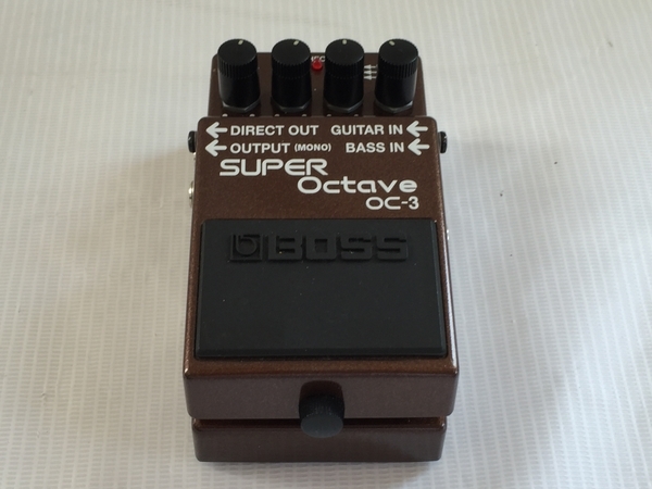 豊富な，2025 BOSS ボス SUPER Octave OC-3 オクターバー エフェクター