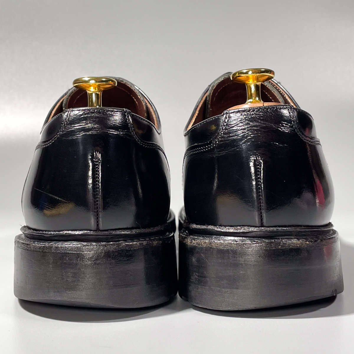 未使用級】REGAL リーガル JK02 プレーントゥ 外羽根 24cm 即決 REGAL