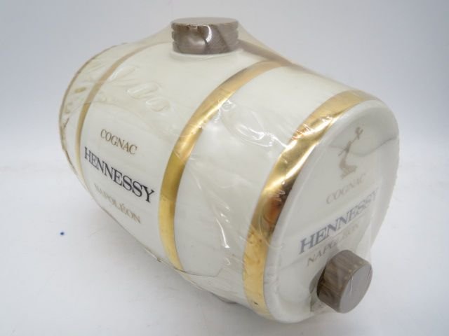 未開栓 Hennessy ヘネシー ナポレオン 樽型陶器ボトル コニャック 未開