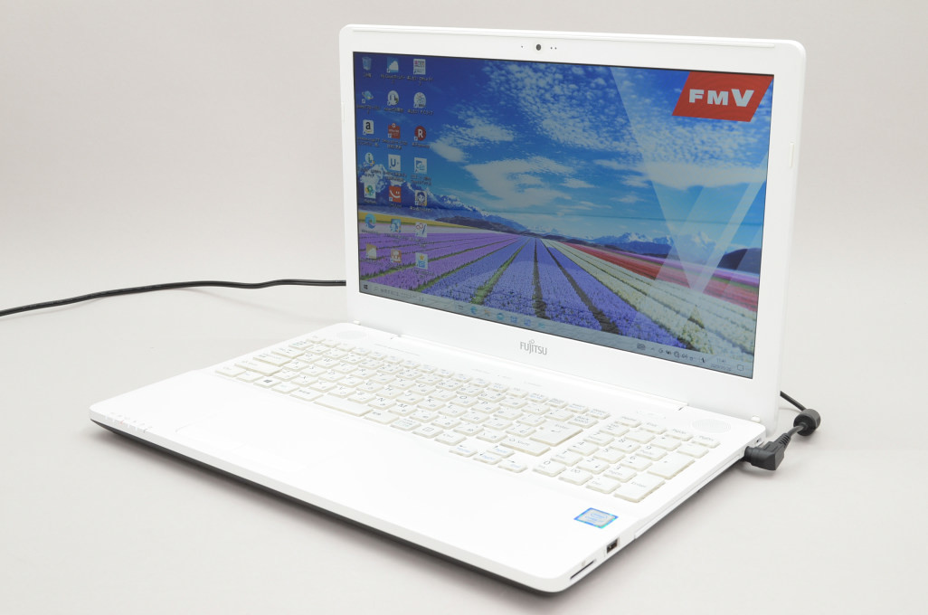 ノートPC 富士通 ノートパソコン PC ライフブック AH50/X FMVA50XWP 白