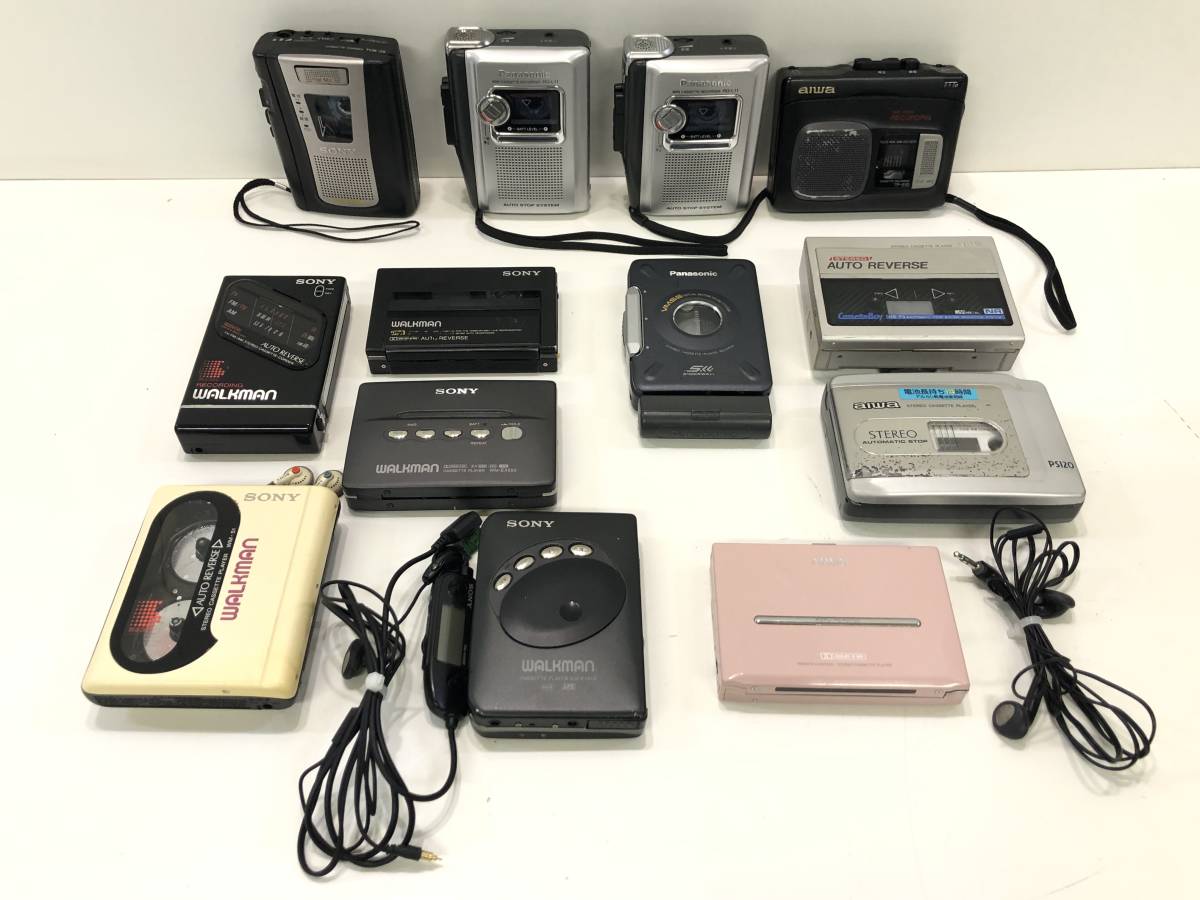 オーディオ機器 Aiwa, Panasonic, Sony の5台セット