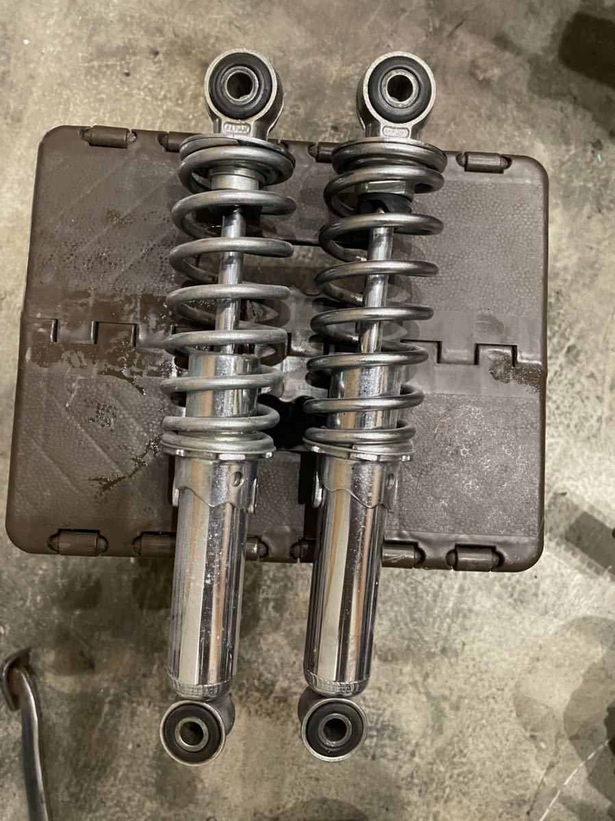 レア　モンキー　早矢仕　270mm リアサス　リアサスペンション モンキー工場 早矢仕 レーシングショック 270mm メッキボデー モンキー