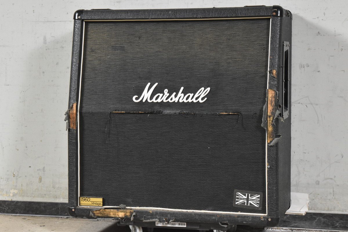  MARSHALL 1960AV マーシャル キャビネット(キャビネット)｜売買されたオークション情報、yahooの商品情報をアーカイブ公開 - オークファン ギターアンプ