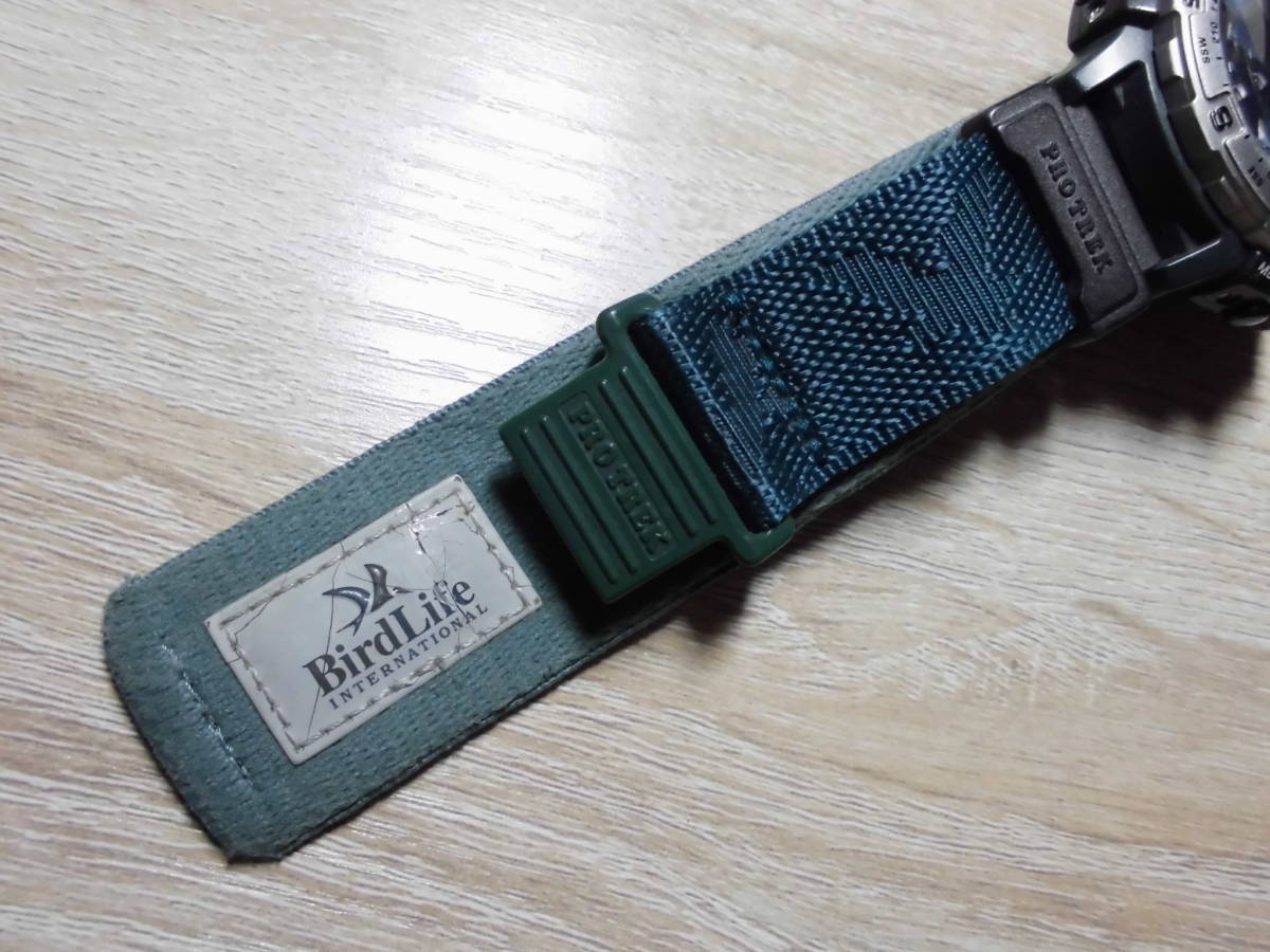 良品！送料300円～カシオ プロトレック PRT-50BVJ メキシコハシジロ 