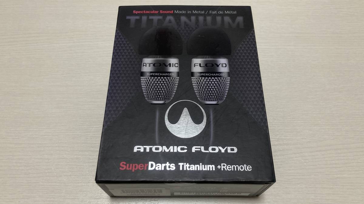 SuperDarts Floyd Atomic Titanium In-Ear Headphones - Hi-Res 