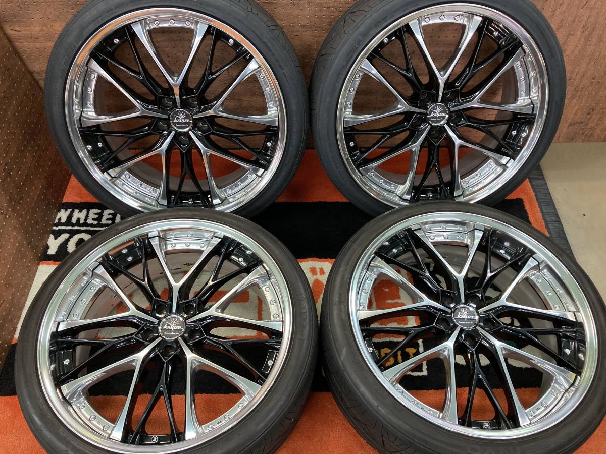 ◇レクサス LS500h 専用!! Kranze Weaval weds ◇22インチ 9.5J+26 120 