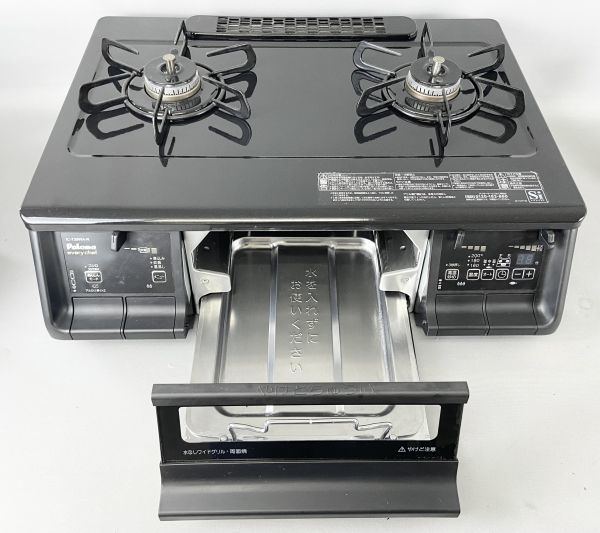 美品 パロマ ガステーブル 2019年製 都市ガス用 ☆パロマ ガステーブル 