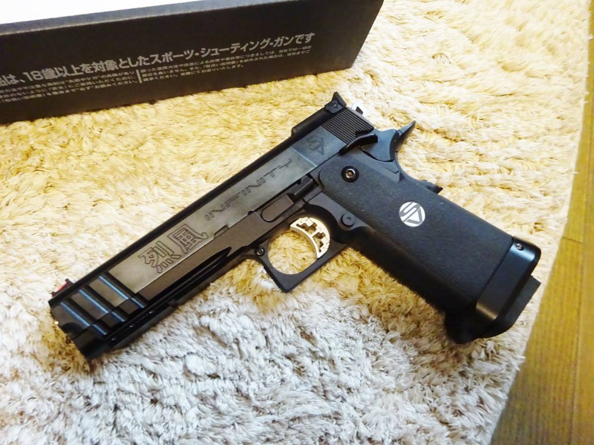 ☆ WA ウエスタンアームズ SCW SV INFINITY 烈風 カーボンブラック
