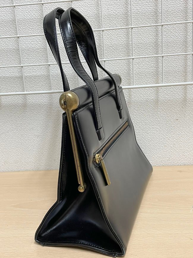 ◇KATHARINE HAMNETT/キャサリンハムネット◇ ハンドバッグ ブラック