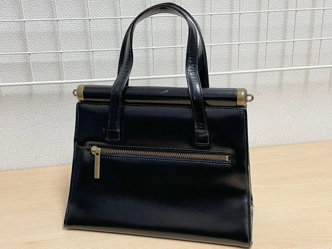 ◇KATHARINE HAMNETT/キャサリンハムネット◇ ハンドバッグ ブラック