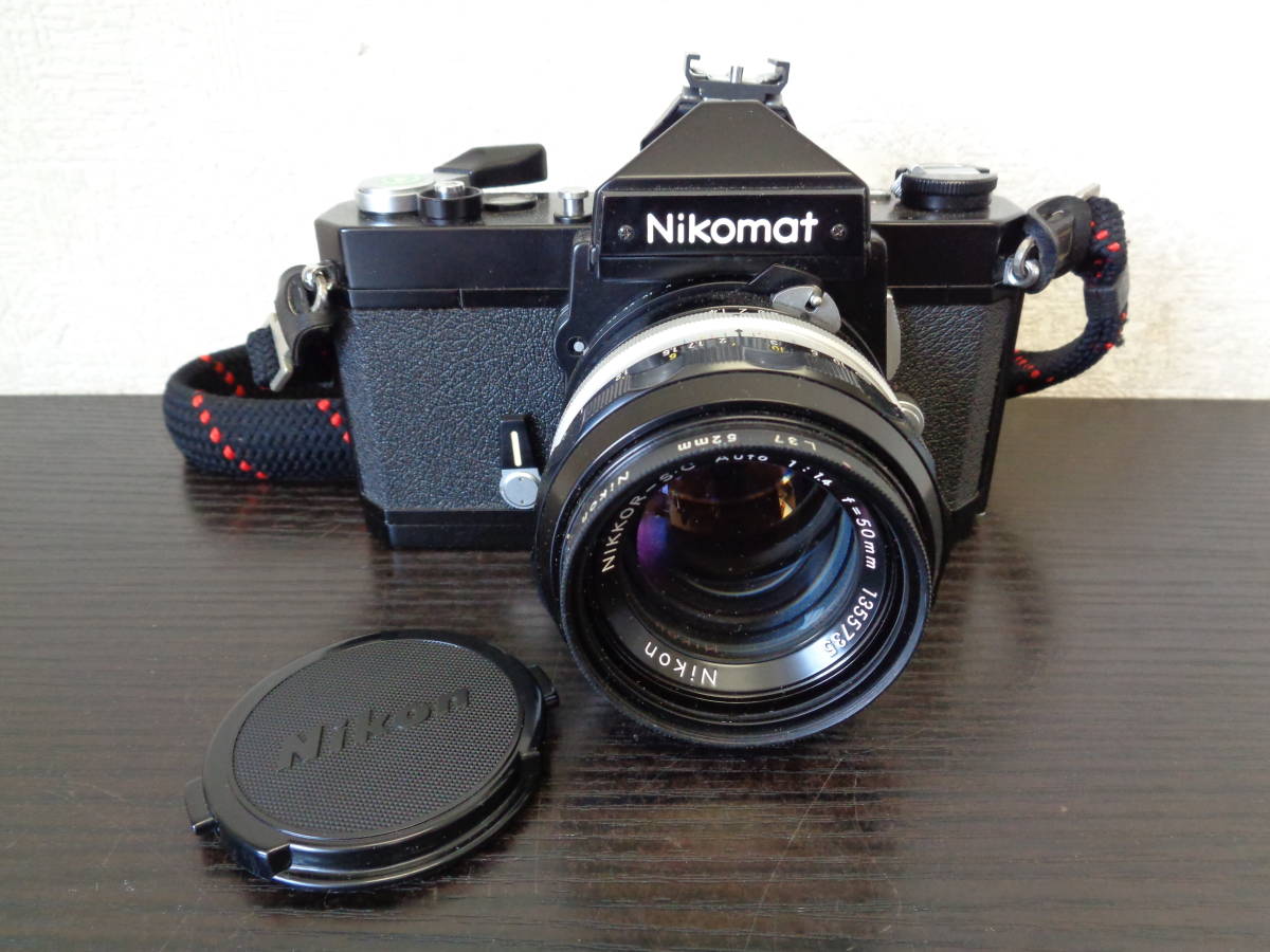 Nikon Nikomat ニコン ニコマート ブラックボディ レンズ 1:1.4 50mm
