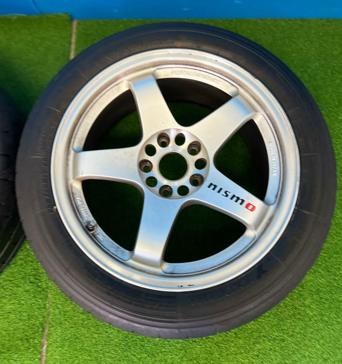 品 NISMO ニスモ LMGT4 17インチ アルミホイール 2本 17x9JJ+22 PCD114 