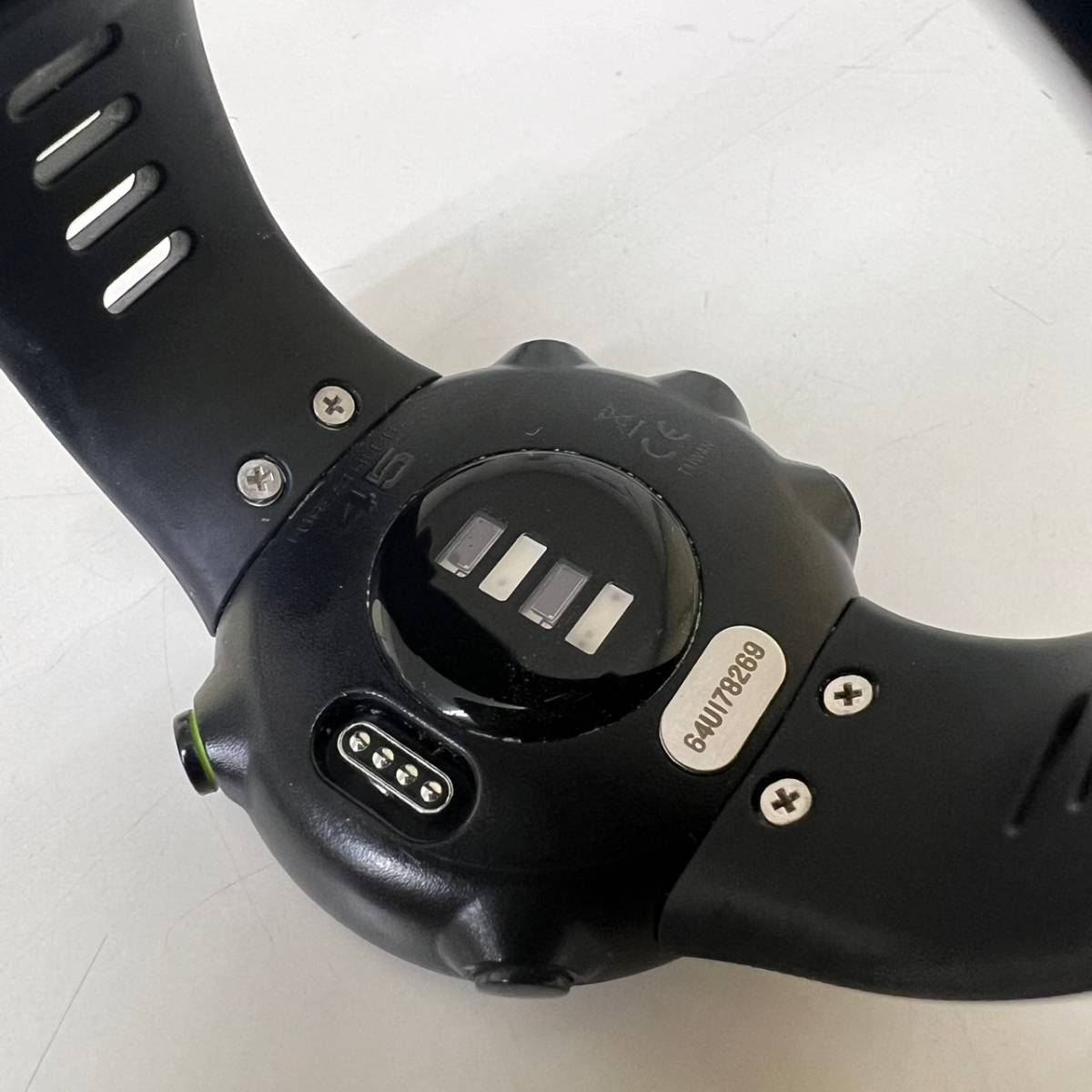 中古品 GARMIN ForeAthlete 45 Black ガーミン GPSランニングスマート