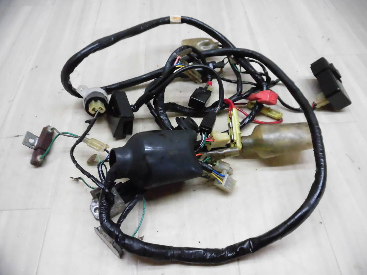 （OG）ハーネス＆イグナイター＆電装品 AF42-1018 ジョーカー50/JOKER AF20E 純正品 実動 イグニションコイル/CDI/マグネット/配線 ベース