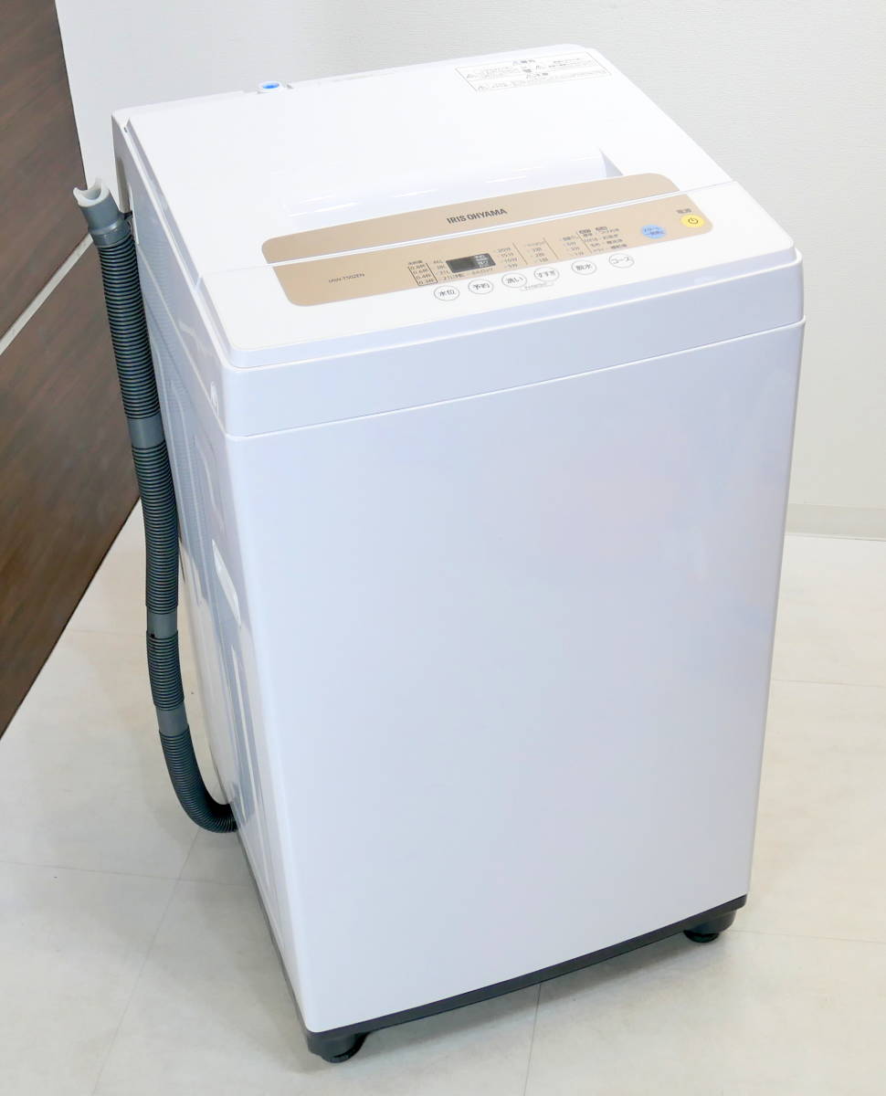 ★送料無料(R505-B187)アイリスオーヤマ 全自動洗濯機 5kg IAW-T502EN 2020年製 IRIS OHYAMA