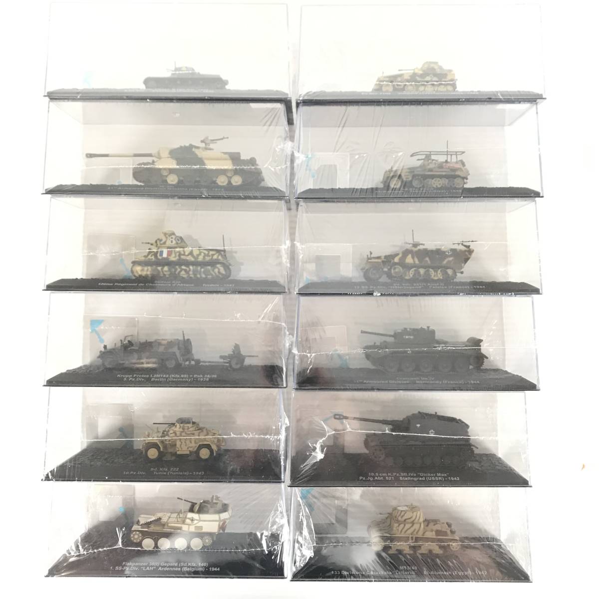 ★中古品★ DeAGOSTINI デアゴスティーニ プラモデル 戦車 75点セット まとめ 中古 デアゴスティーニ 美品