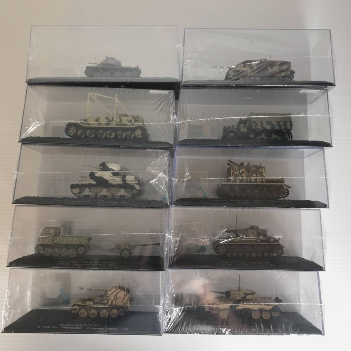 ★中古品★ DeAGOSTINI デアゴスティーニ プラモデル 戦車 75点セット まとめ 中古 デアゴスティーニ 美品