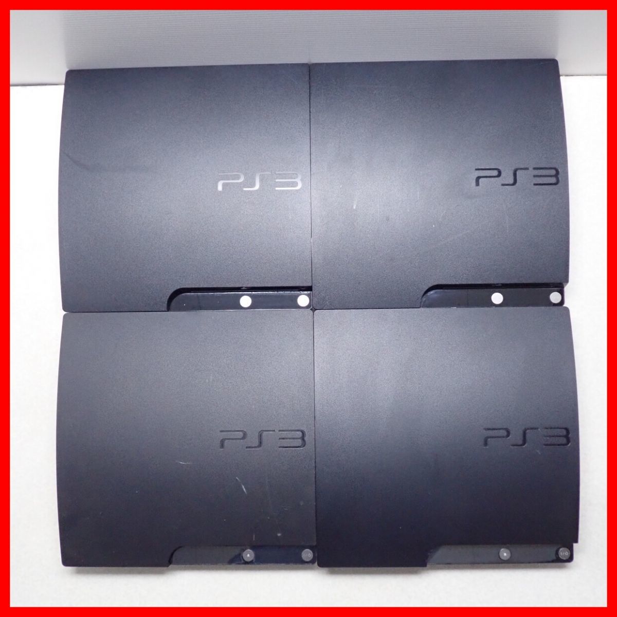 PS3 プレステ3 本体のみ CECH-2000A 3台/2500A 1台 チャコール