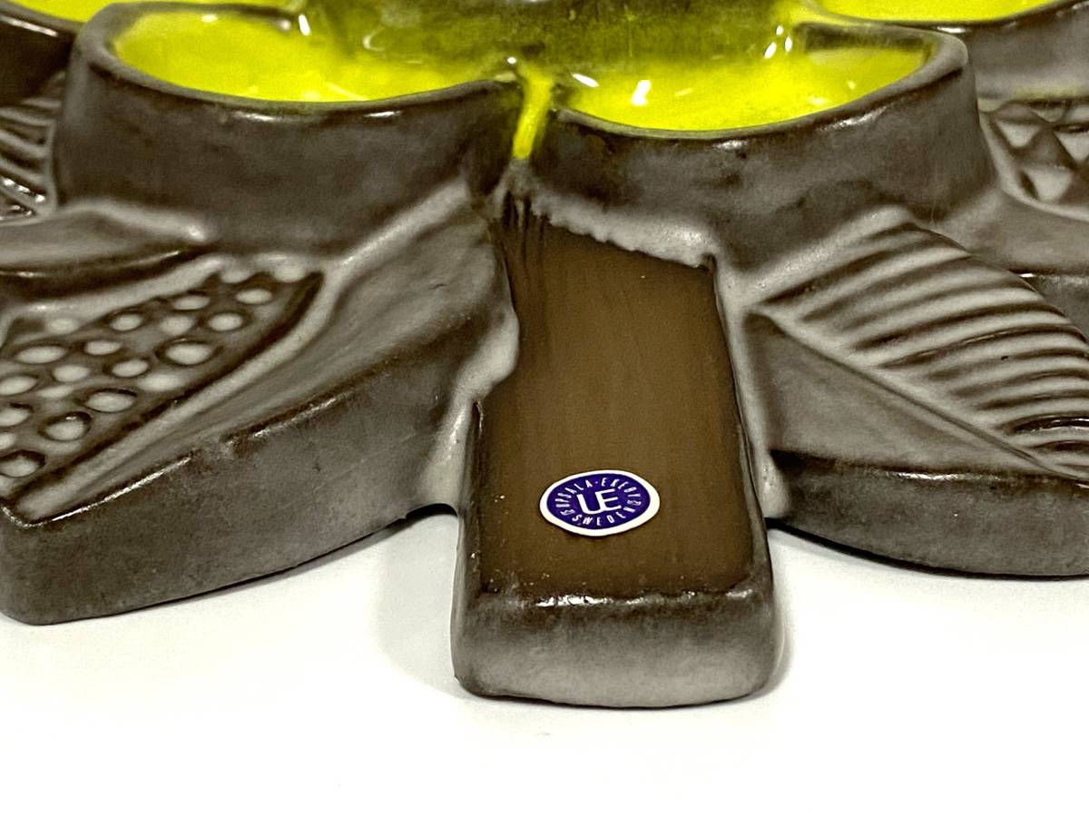 北欧 ヴィンテージ UpsalaEkeby ウプサラエクビー Irma Yourstone イルマユアストン 花の壁掛け陶板 インテリア | ウプサラエクビー 北欧ビンテージ 公式通販 テイカップ＆ソーサ 北欧ヴィンテージ食器のコグマス