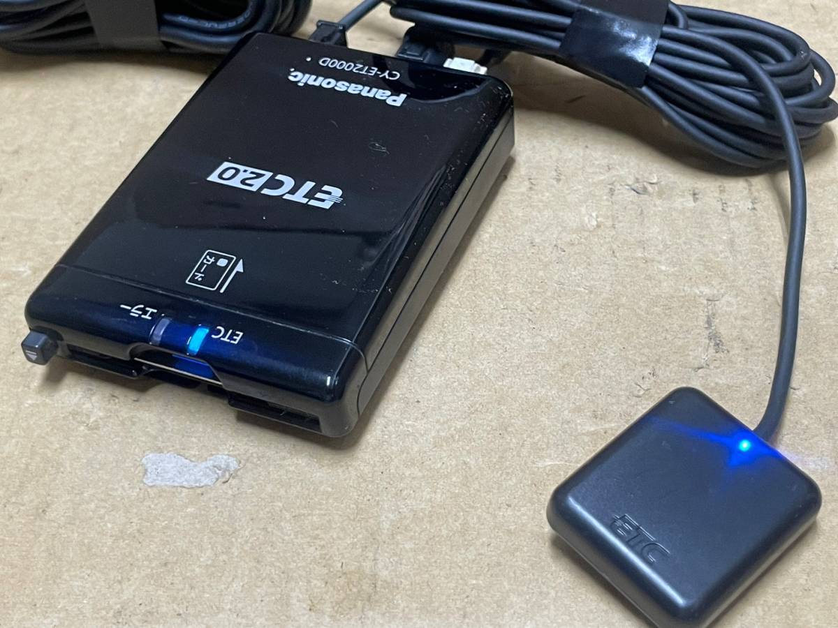 軽自動車登録済み パナソニック ETC2.0 CY-ET2000D ナビ連動型 分離型