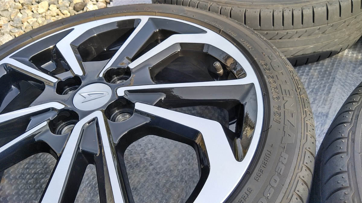 美品 ダイハツ 純正 ホイール コペン 16インチ 165/50R16 21年