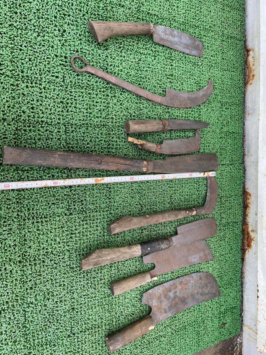 大工道具 金龍（1枚）メカ不明（8枚）合計9枚 中古状品