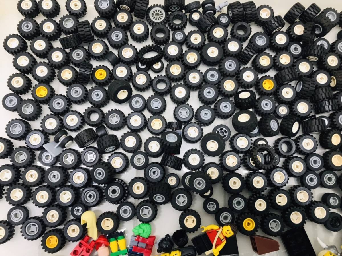 e256☆1円～☆ LEGO レゴブロック 大量 ミニフィグ ミニタイヤ パーツ 