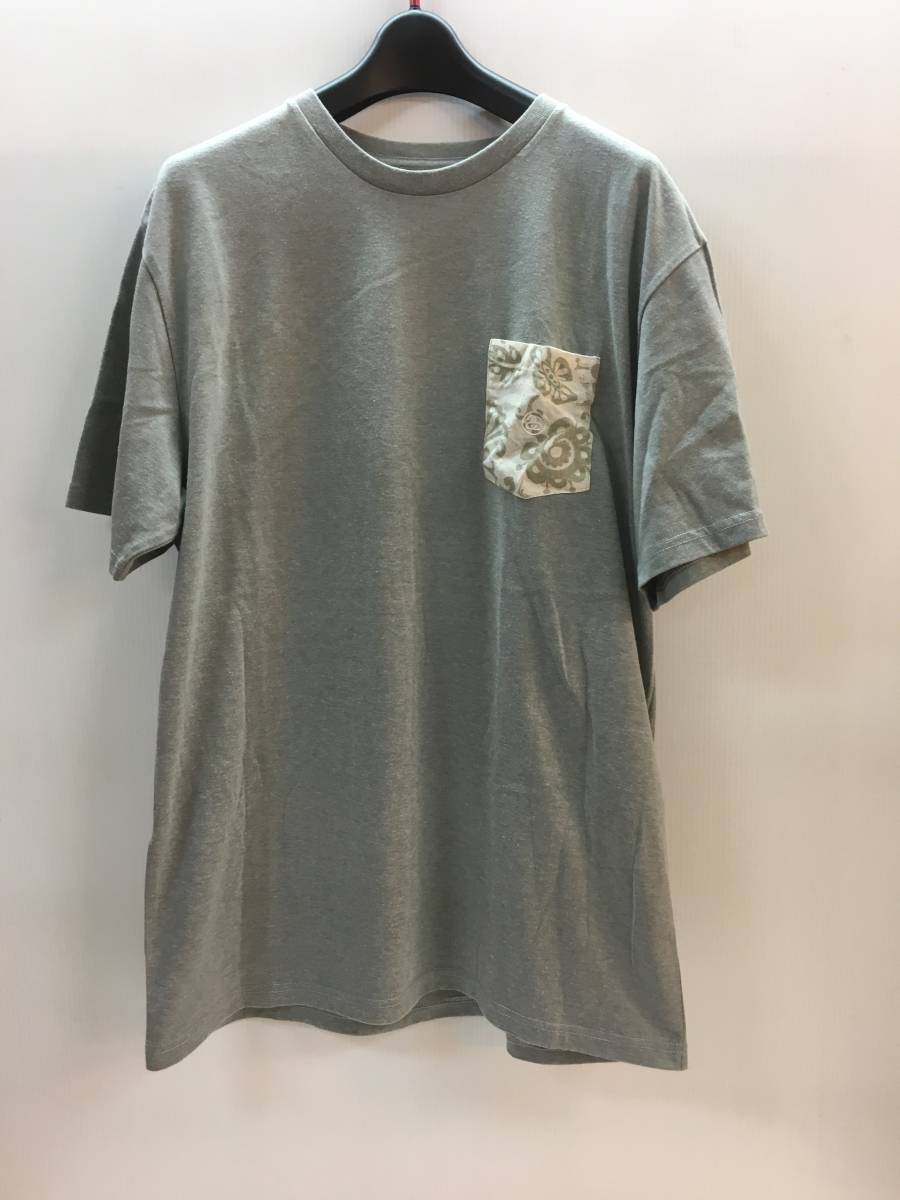 ○中古○ stussy authentic gear Tシャツ 胸ポケット ステューシー XL