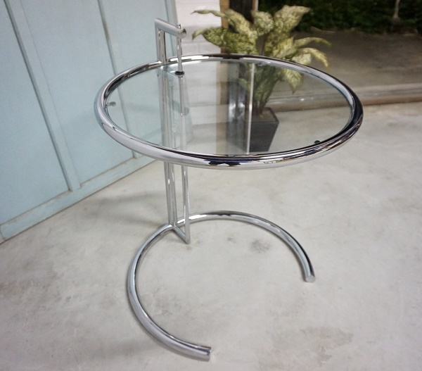 サイドテーブル「adjustable side table（アジャスタブルテーブル