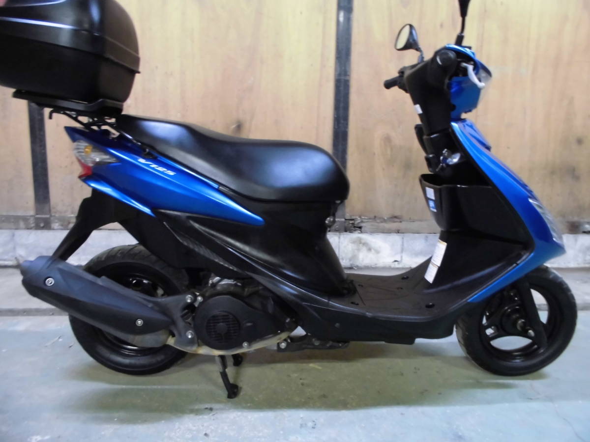 HMS スズキ アドレスV125S (CF4MA) SSB ブルー HMS スズキ アドレス