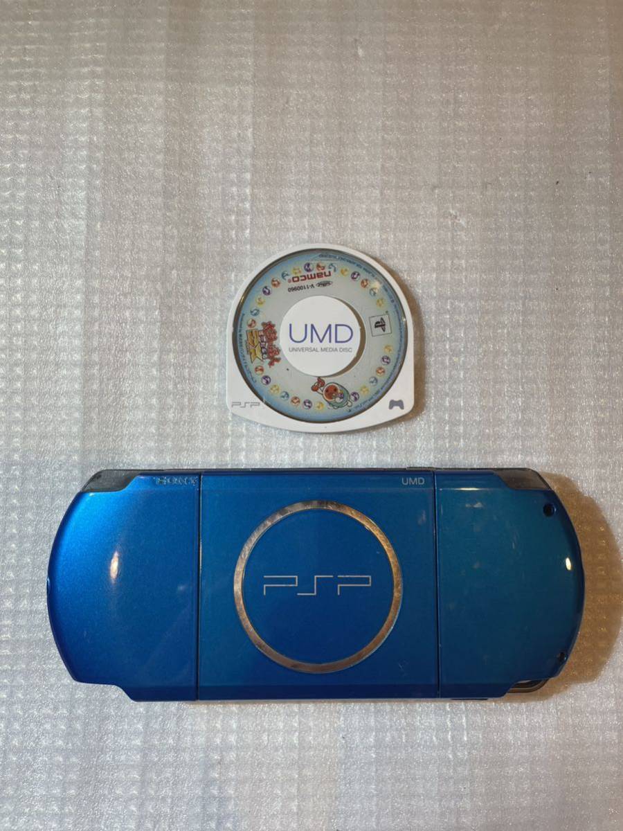 SONY PSP PSP-3000 本体、カセット　太鼓の達人