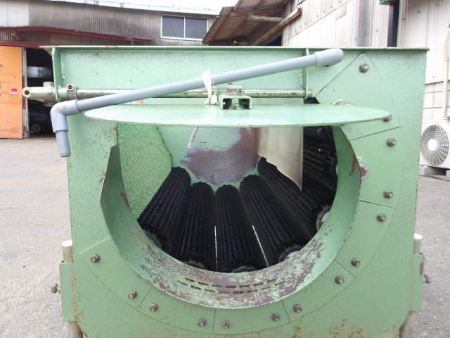 千葉 共立 にんじん洗浄機 KN-U802 人参 根菜 タイマー ブザー 100V 