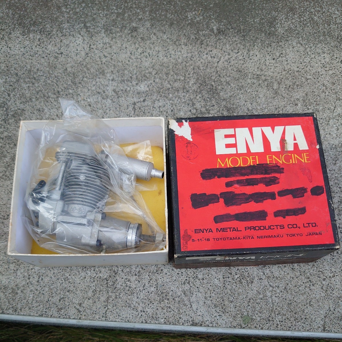 ENYA 53-4c エンジン ENYA Enya 0 w⁄ Used, ホビーラジコン