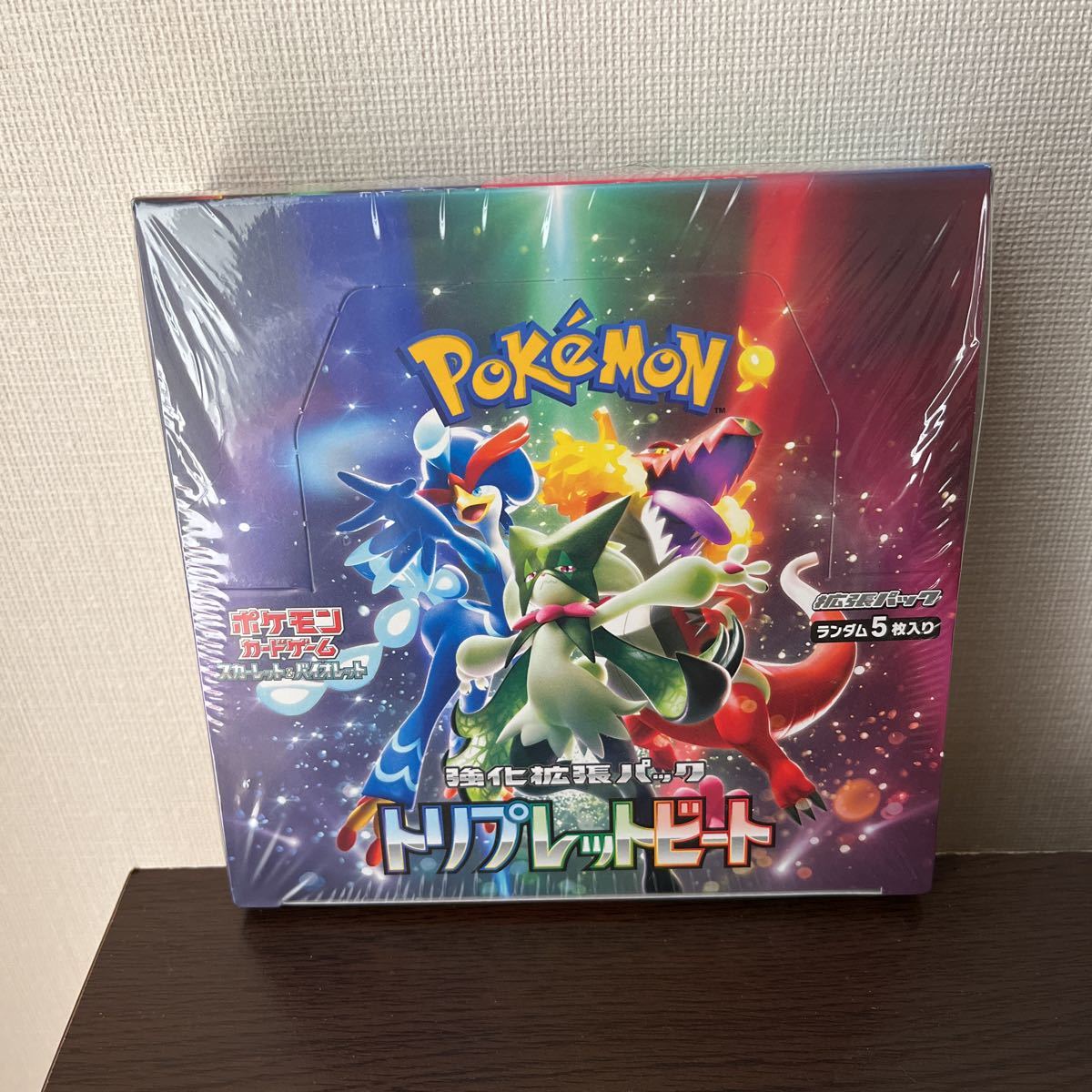 R*M様 ポケモンカード 未開封パック ポケモンカードゲーム トリプレットビート1箱、新品未開封