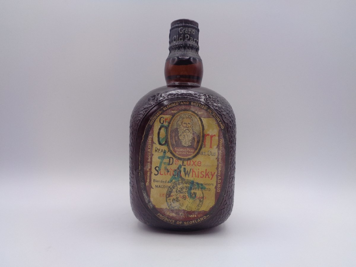 未開栓 Grand Old Parr グランド オールドパー デラックス⁄開栓済 THE