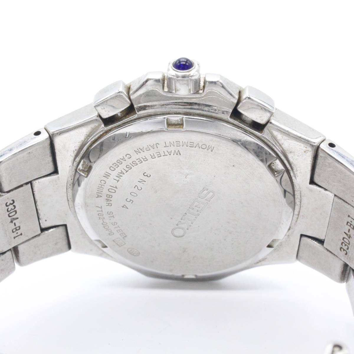 SEIKO セイコー クロノグラフ 7T62-0DP0 デイト クォーツ/QZ メンズ 
