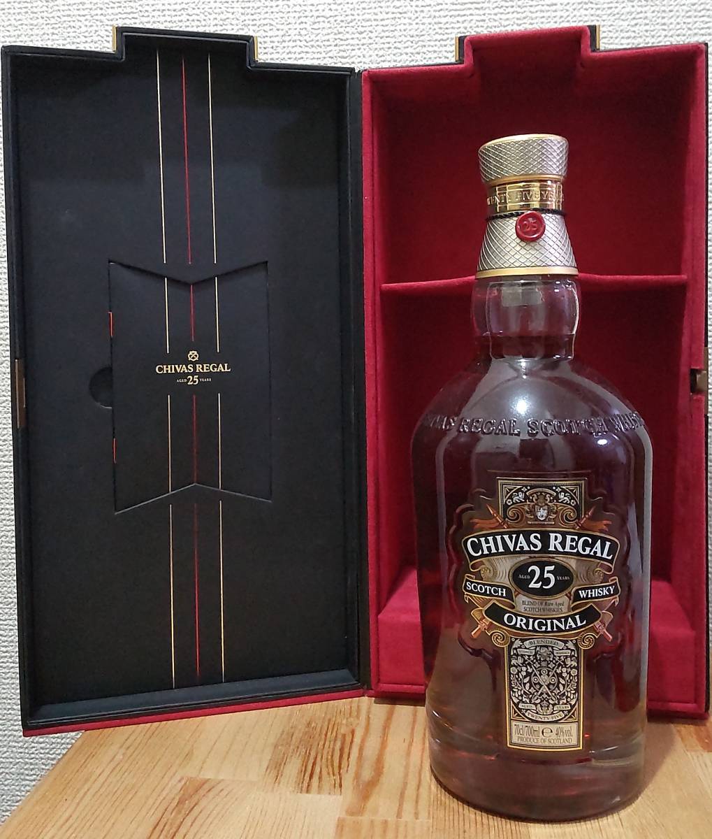 未開栓】シーバスリーガル CHIVAS REGAL 25年 700ml 送料込み