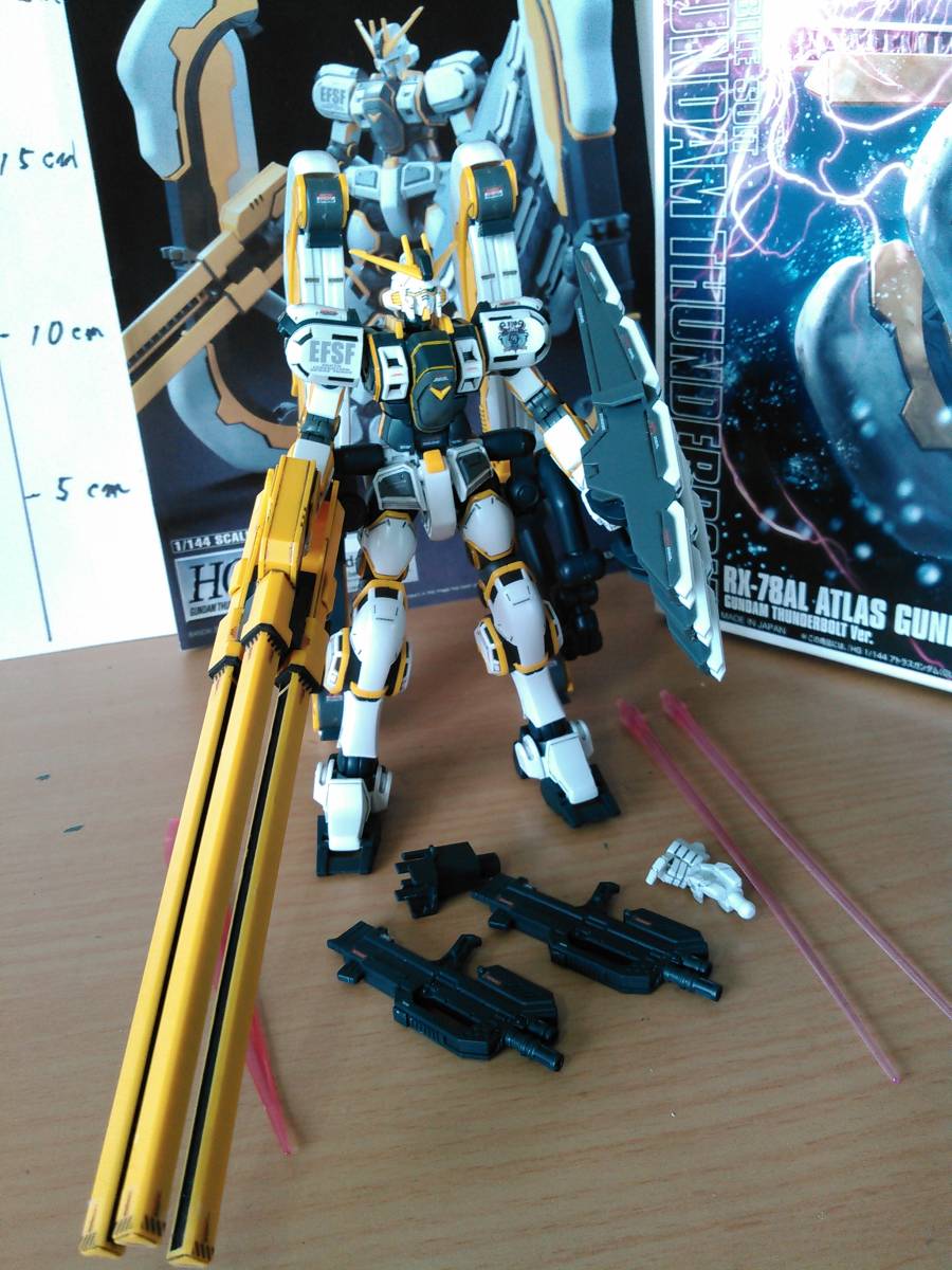 HGUC 1/144 サンダーボルト アトラスガンダム 完成品 ジャンク 