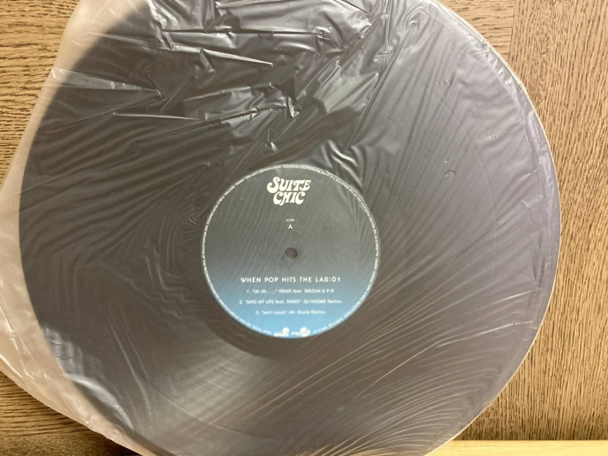 WHEN POP HITS THE LAB 01 SUITE CHIC 安室奈美恵 レコード LP(安室 