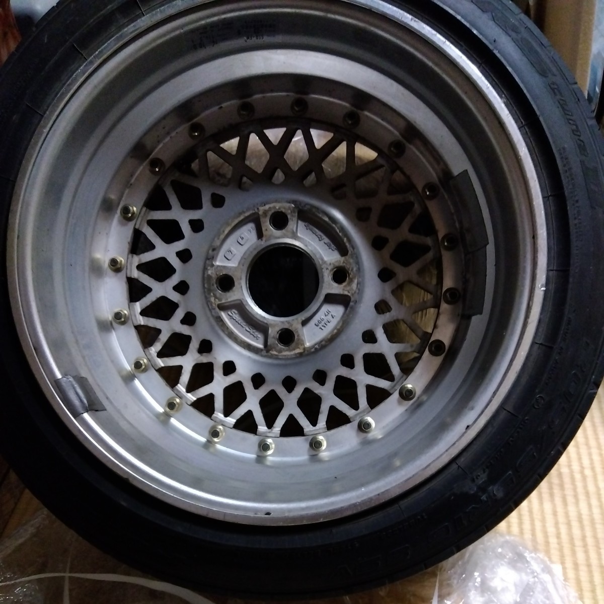 スピードスター SSR 旧車 当時物 フォーミュラメッシュ 深リム 16