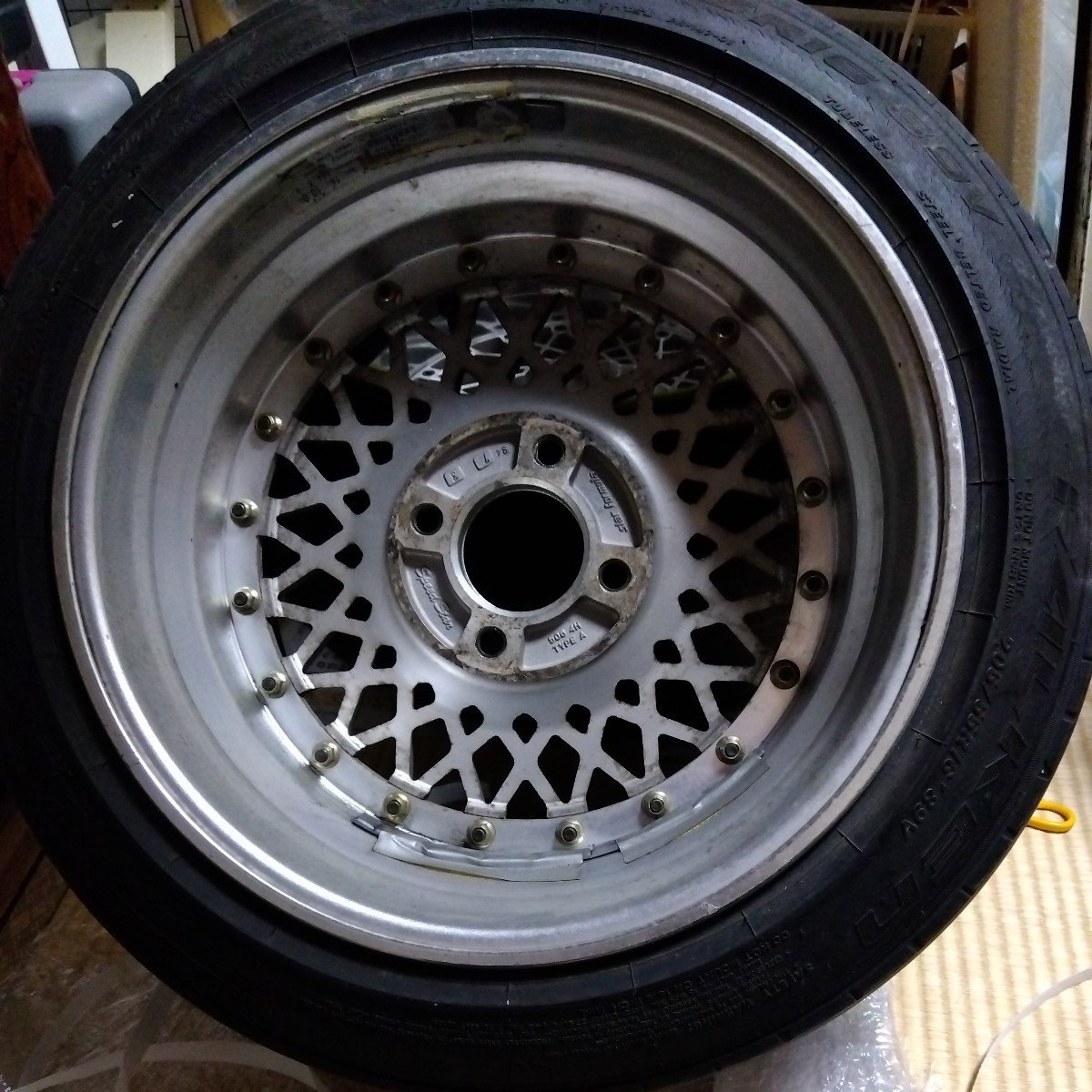 旧車ホイール Speed Star star fomula スターフォーミュラ 15インチ 2本 8J5HPCD114.3約±0 深リム メッシュ 希少 当時物　(VHG351)クレジットカード QRコード決済可能 SSR Wheels Speed Star Mk-II 4x114.3 15X7+0 | ThreePiece.us