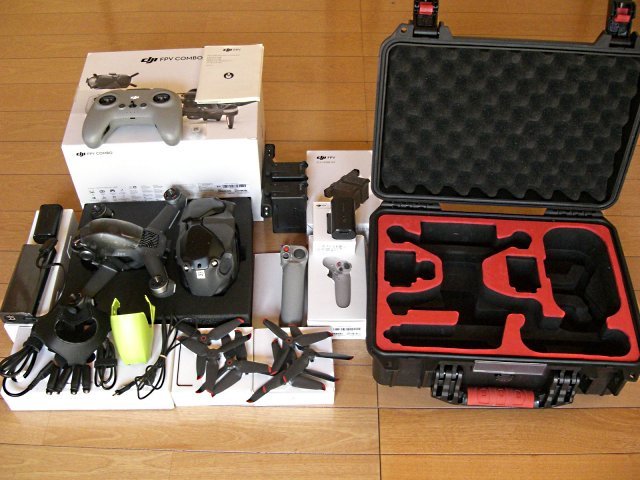 ●激安即決●「dji FPV COMBO」＋オプション多数、使用極僅か!● 