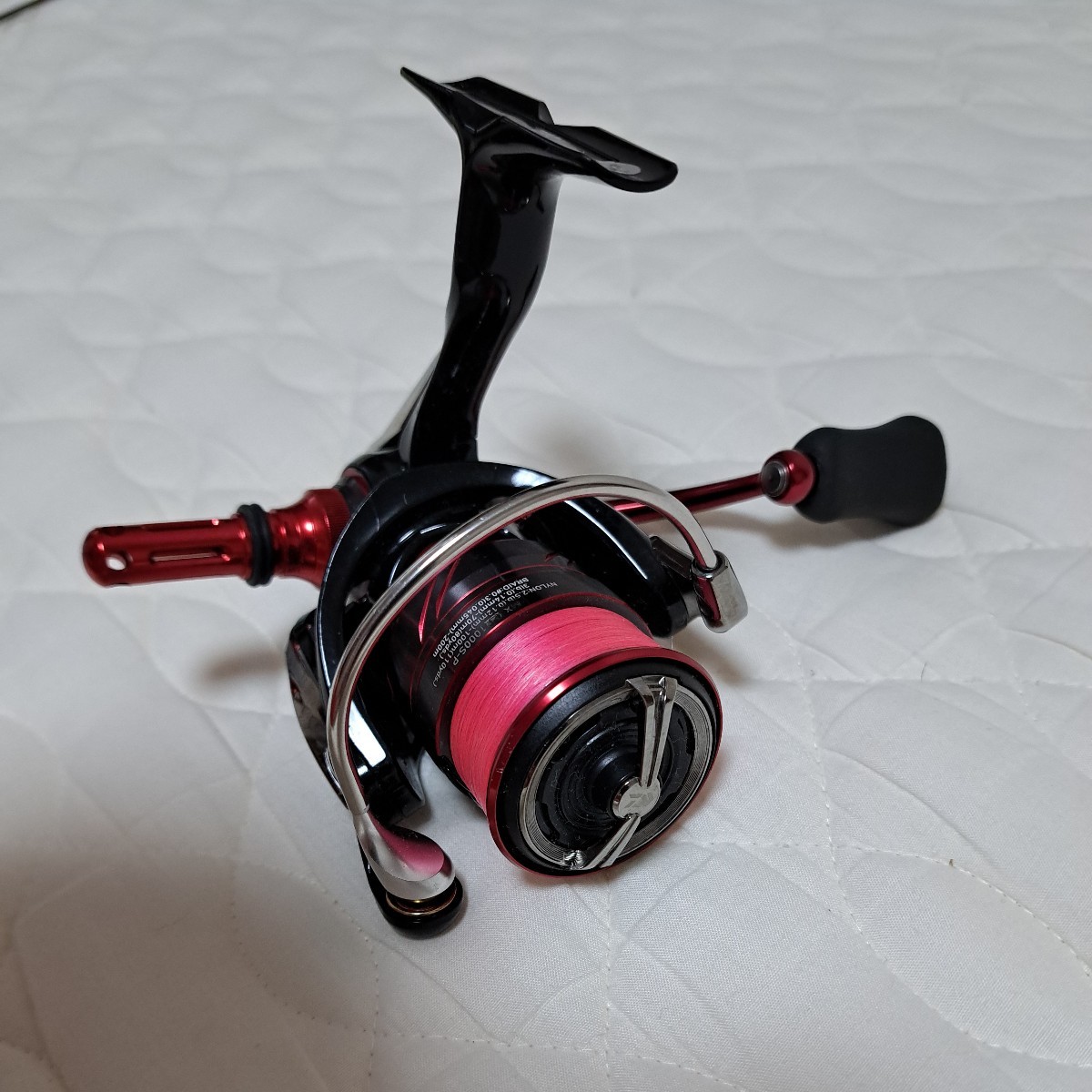 【送料無料・ロッドとリールのセット中古品】ダイワ　月下美人　ロッドMX A55LS-SとリールMX 1000S-P_10