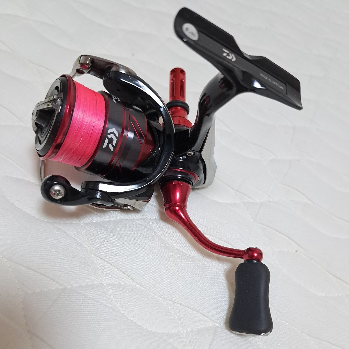 【送料無料・ロッドとリールのセット中古品】ダイワ　月下美人　ロッドMX A55LS-SとリールMX 1000S-P_7