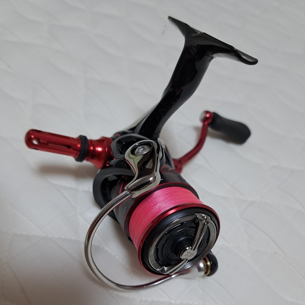 【送料無料・ロッドとリールのセット中古品】ダイワ　月下美人　ロッドMX A55LS-SとリールMX 1000S-P_8