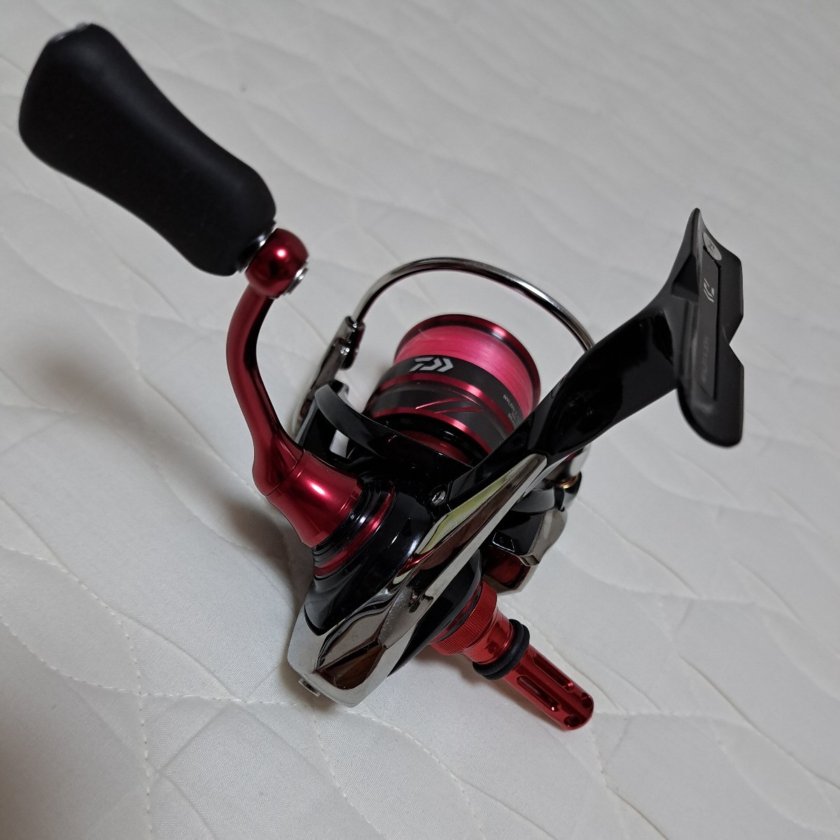 【送料無料・ロッドとリールのセット中古品】ダイワ　月下美人　ロッドMX A55LS-SとリールMX 1000S-P_9