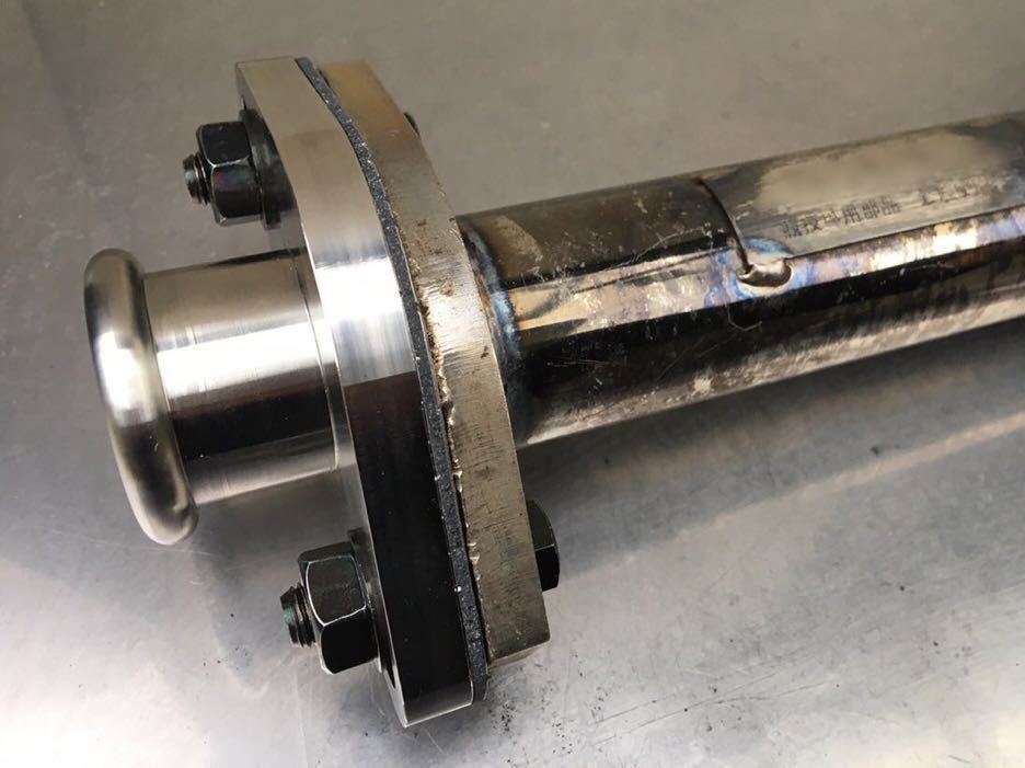 スズキ社外マフラー ワンオフ 後期or前期 変換フランジ キャリィ  