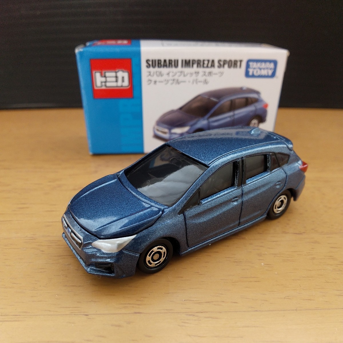 ☆トミカ スバル インプレッサ スポーツ (クォーツブルー・パール 